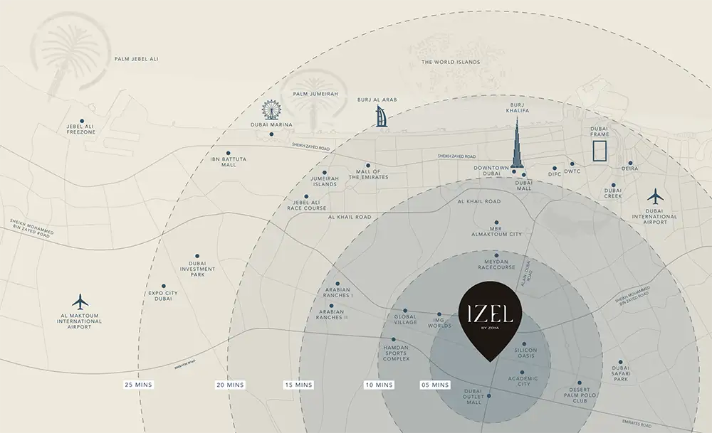 Izel by Zoya Master plan