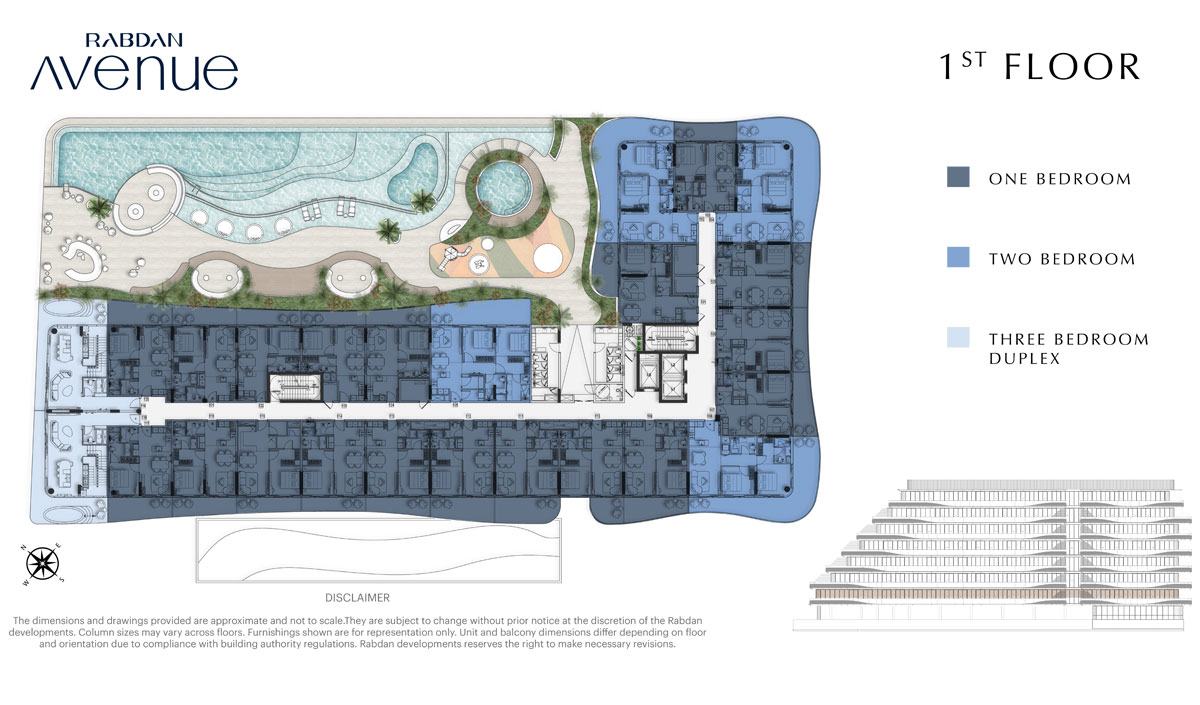 Rabdan Avenue at Meydan Floor plan 1