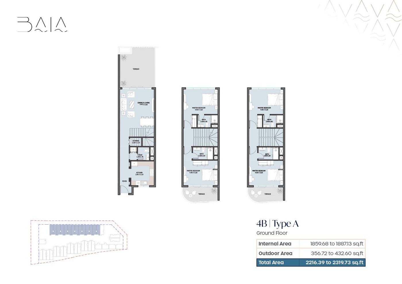 Baia by Reportage Floor plan 1