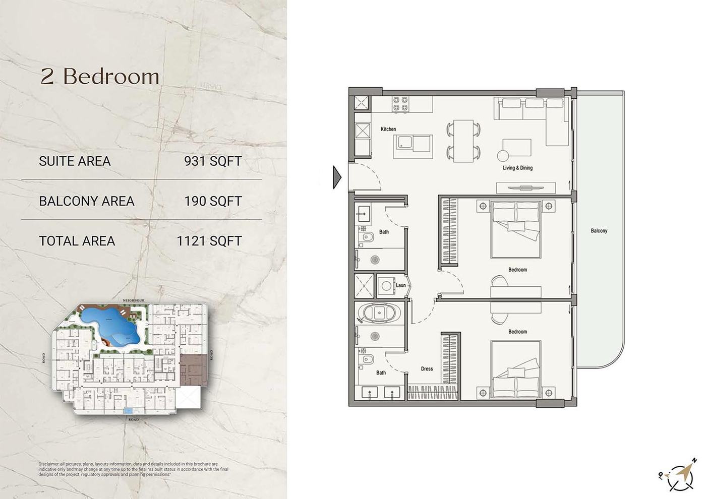113 Residences by Iman Floor plan 3
