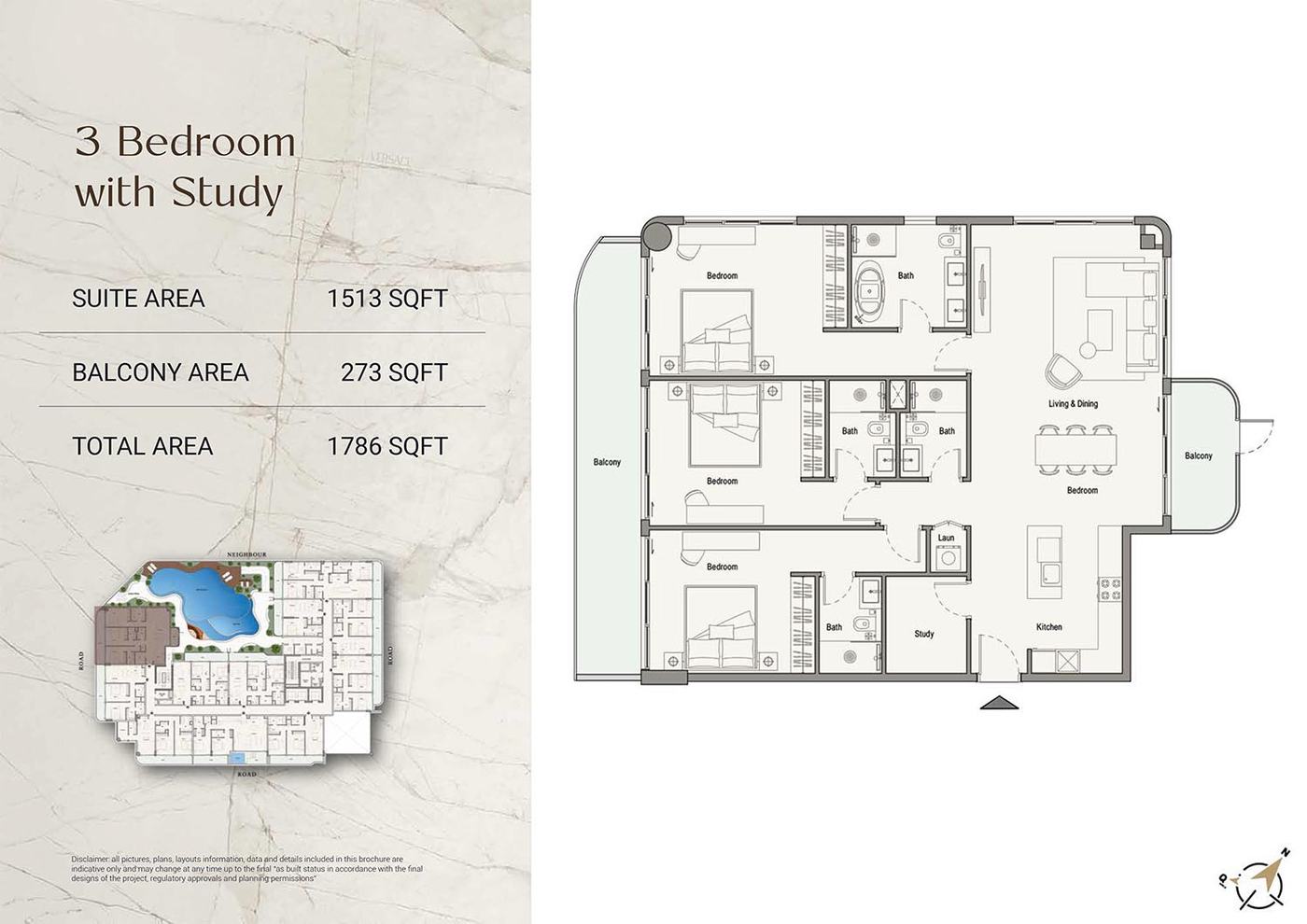 113 Residences by Iman Floor plan 4